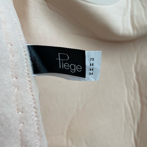 Piege push up strapless bridal bustier - Picture 6 of 8